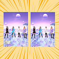 Альбом А4 для малювання 48 л. 150 гр.м² K-Pop Aespa 020