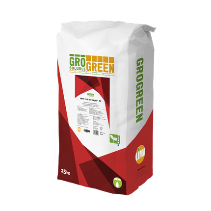 Добриво GroGreen NPK 15-5-30+3MgO + TE Lima - 10 кг, фото 1