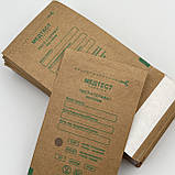 Крафт-пакети Медтест 60 x 100 мм. для стерилізації коричневі, з індикатором, 100 шт./уп., фото 2