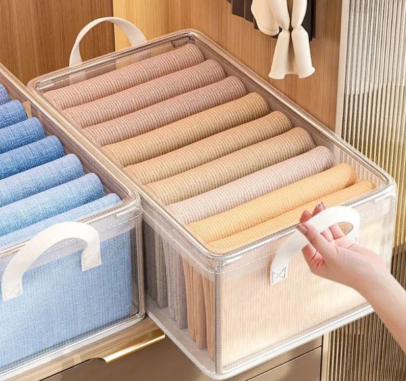 Коробка для хранения вещей с ручками Storage Box LY-706