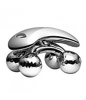 Масажер для обличчя та тіла 3D massager ZL 118, 4 лімфодренажні сфери, Мікрострумів: 38 mA.