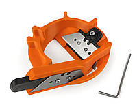 Фаскосниматель для подрозетников в гипсокартоне (с регулировкой лезвий) ГКЛ, 68 мм