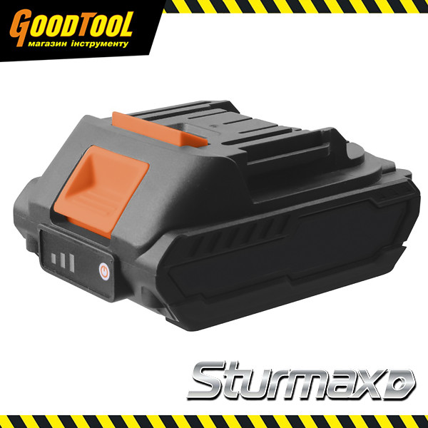 Акумуляторна батарея Li-Ion 20В 2 Aг Cordless Range Sturmax CRM2002B