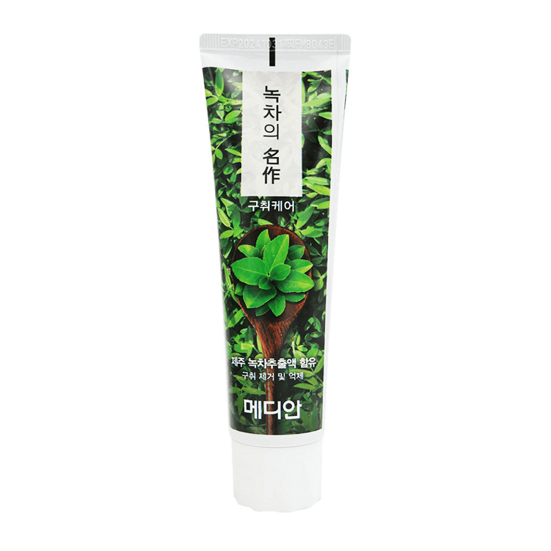 Протизапальна зубна паста із зеленим чаєм Median Green Tea Energy Toothpaste 120 гр., фото 1