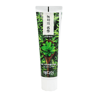 Протизапальна зубна паста із зеленим чаєм Median Green Tea Energy Toothpaste 120 гр.