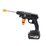 Акумуляторна мийка Makita DHW060ZK (36V, 5Ah, 26bar), бездротова мийка, мінімиття для авто, фото 4
