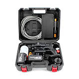 Акумуляторна мийка Makita DHW060ZK (36V, 5Ah, 26bar), бездротова мийка, мінімиття для авто, фото 9