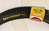 Покришка 24 × 195 (50-507) BLACK CAT Антипрокол. Шина 24×1.95 Антипрокольна 5 мм. Гума 24×1.95 Антипрокол., фото 7