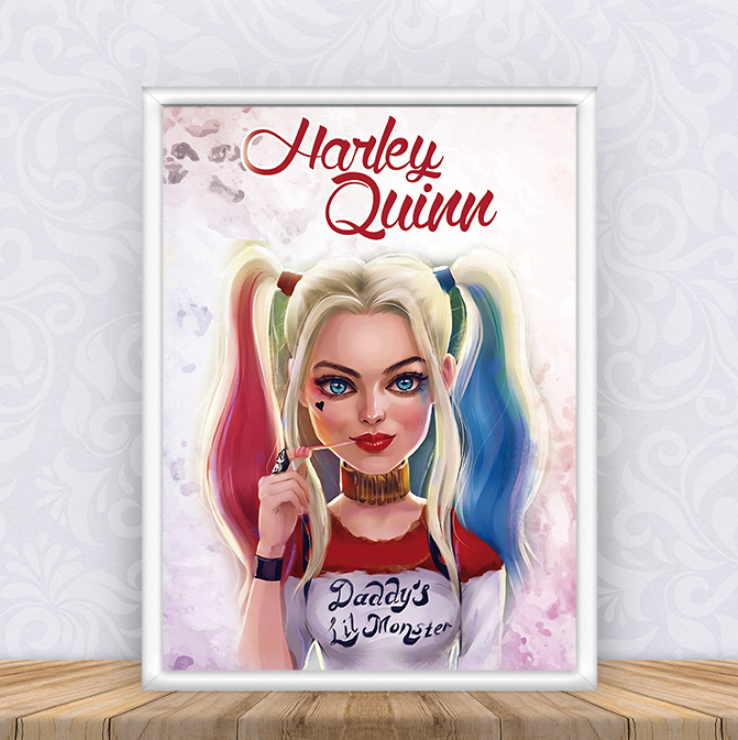 Постер "Харлі Квін" А3+рамка