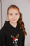 Новорічний худий. Дитяча тепла толстовка., фото 3