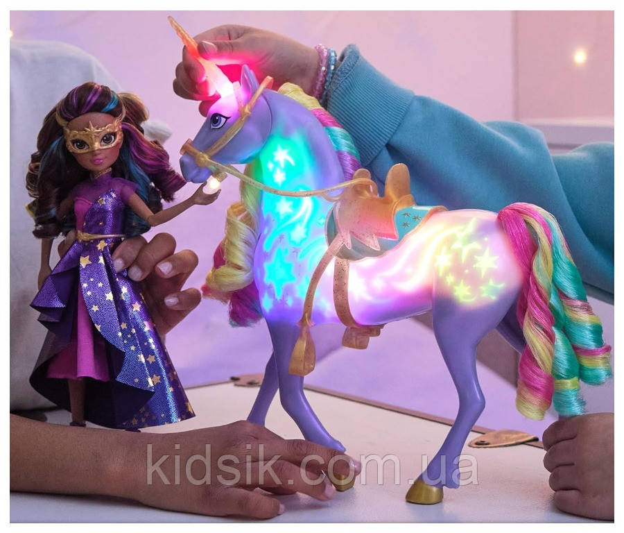 Лялька Софія ДеЛюкс + інтерактивна іграшка-єдиноріг Дика Зірка "Академія єдинорогів " Unicorn Academy, фото 1