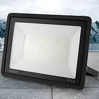 Потужний LED прожектор 200W від мережі XPRO/Настінний світлодіодний вуличний ліхтар