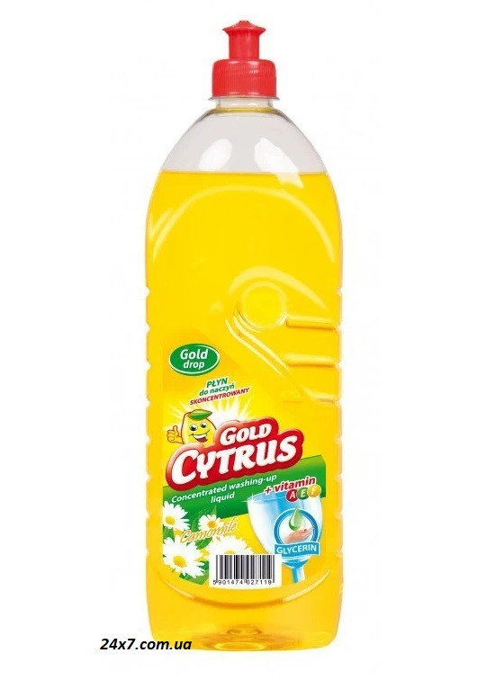 Засіб для миття посуду Gold Cytrus Camomile 1 л
