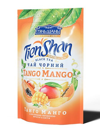 Чай чорний Тянь-Шань ТАНГО-МАНГО листовий 80г, (Тянь-Шань), фото 1