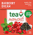 Чай чорний Tea Moments Barberry Dream із барбарисом і м'ятою у пірамідках 20*1,8г, (Ти Моментс), фото 3