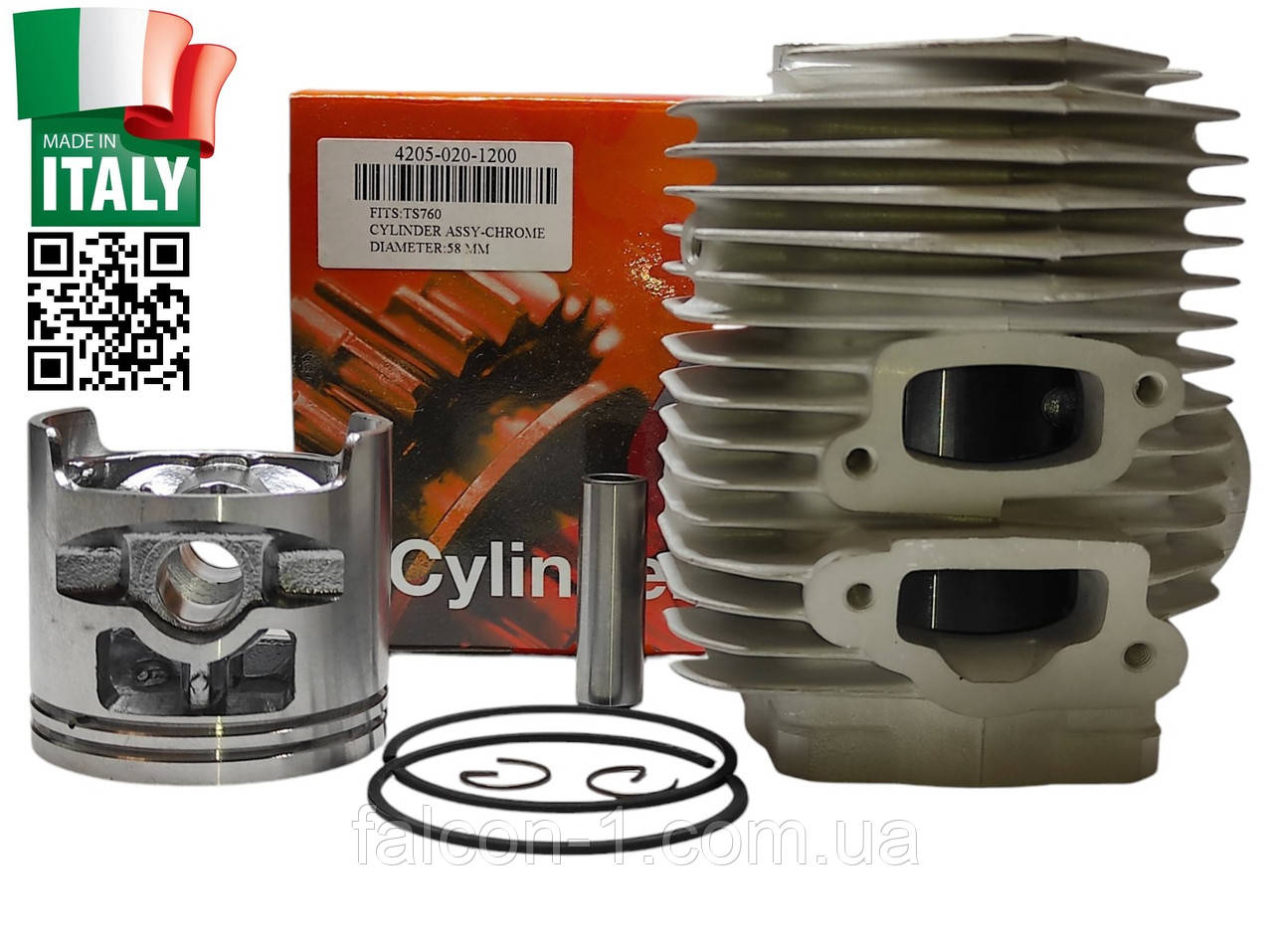 Поршнева група STH TS 760 TS 510 075 076 4205 020 1200 ЦПГ циліндр з поршнем на бензоріз для моторіза серія PROFI 1111-020-1206