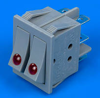 Кнопка для нагрівача Saturn Термія 16A 250V RK1-23