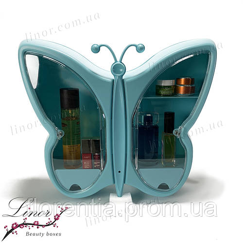 Beauty box "Butterfly" настенный 5 секций (Голубой) p (ID#2396862561 ...