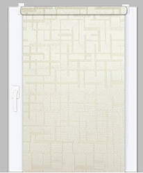 Рулонна Штора Екліпс Кремовий Блекаут