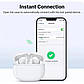 Бездротові навушники UGREEN WS106 HiTune T3 Active Noise-Cancelling Wireless Earbuds (White)(UGR-90206), фото 5