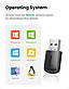 WI-FI-адаптер UGREEN CM448 AC650 11ac Dual-Band Wireless USB Adapter(UGR-20204), фото 6