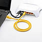 Мережевий кабель UGREEN Cat5e UTP Lan cable 26AWG 2m (Yellow), фото 6