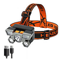 Ліхтар налобний акумуляторний HEADLAMP XY501