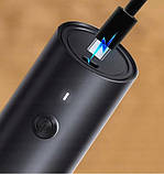 Млин електричний для перцю солі спеції з LED-підсвічуванням та 5 режимів Білий, фото 6