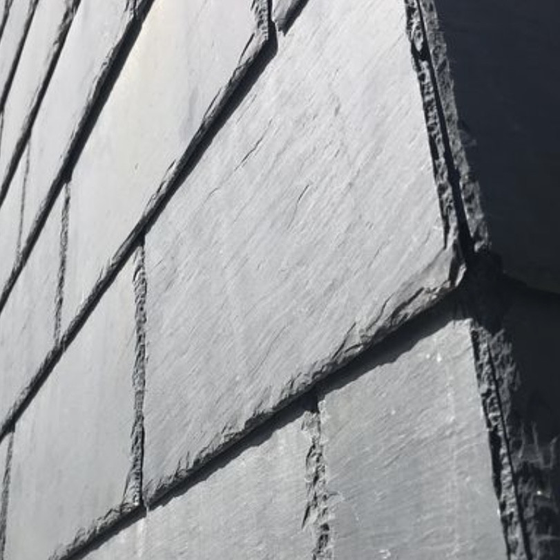 Чорний сланець покрівельний SSQ Del Carmen 40*25*0.5 см Іспанія для покрівлі, облицювання фасаду, фото 1