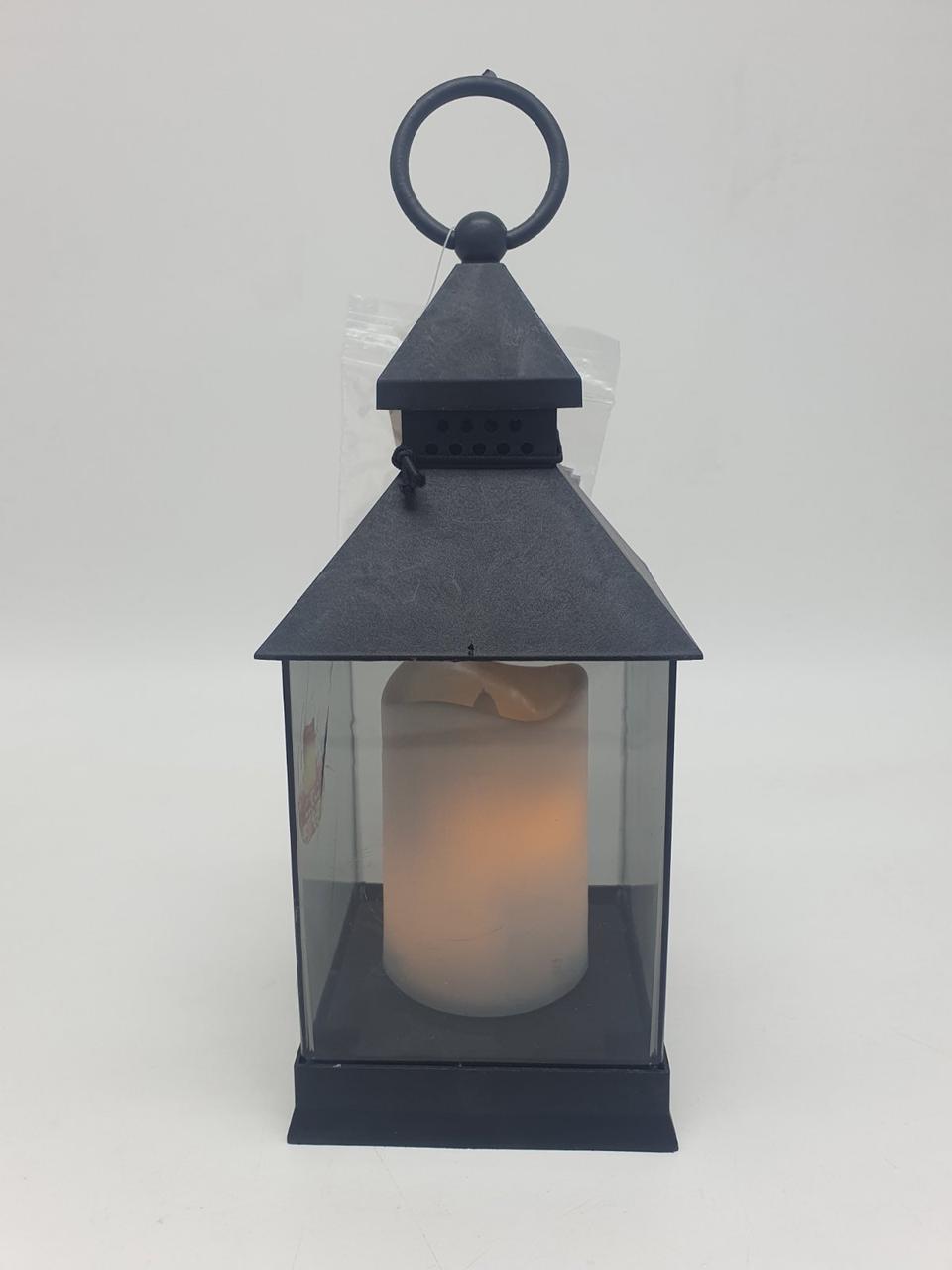 Уцінка! Світлодіодний декоративний ліхтар свічник зі свічкою ZD Trading, фото 1