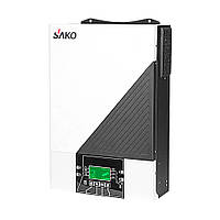 Автономний інвертор для сонячних панелей Sako Sunon IV 6.2KW/48V +120A MPPT, Off grid (42-00159)