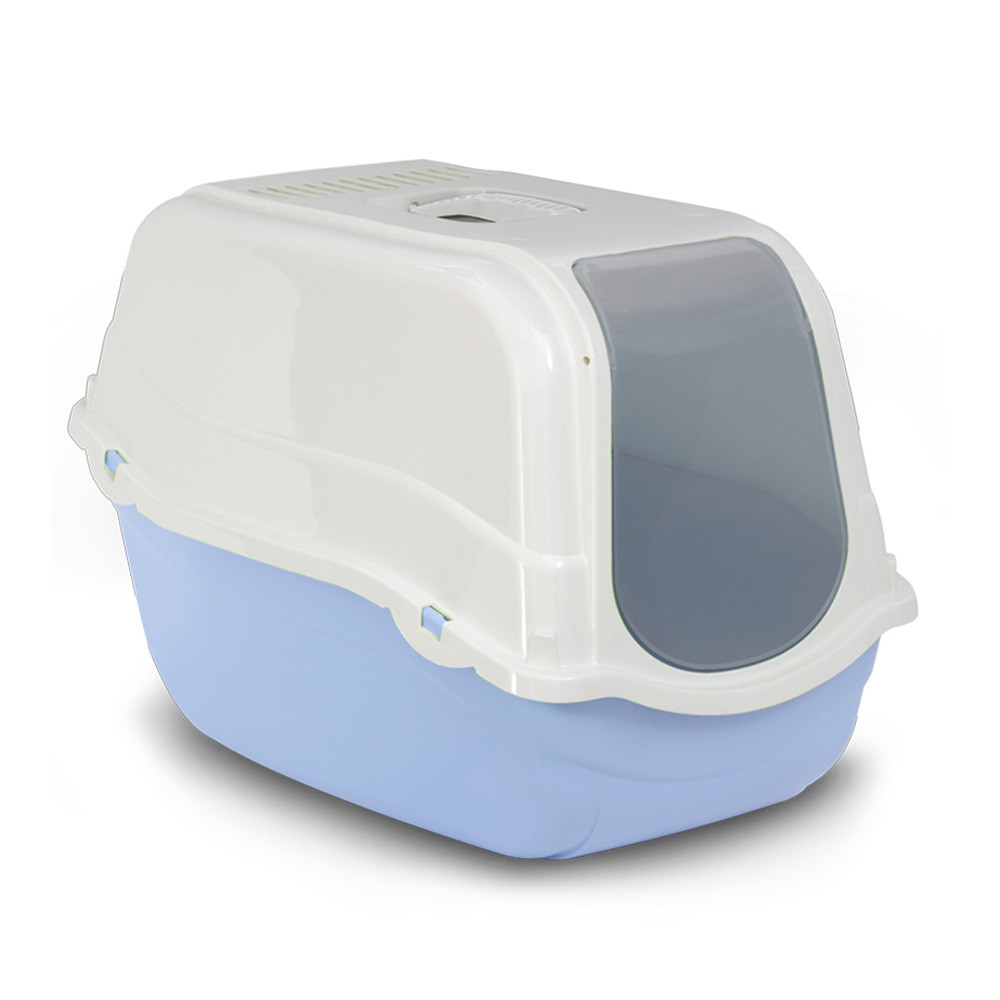 Туалет-бокс ROMEO 276866 LIGHT BLUE з фільтром, 57x39x41 см, фото 1