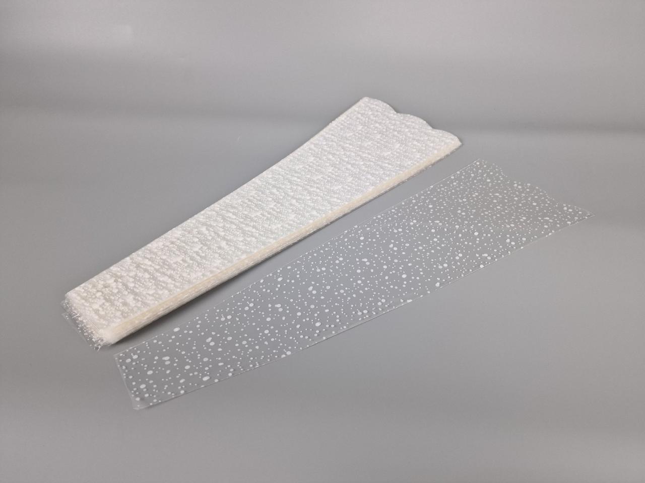 Упаковка конус під квіти h50/6низ/15верх(100 шт) візерунок 147 (2) (100 шт.), фото 1