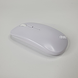 Бездротова миша Bluetooth для ноутбука з ергономічним дизайном DL-15M-White, фото 3