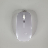 Бездротова миша Bluetooth для ноутбука з ергономічним дизайном DL-15M-White, фото 5