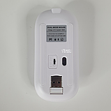 Бездротова миша Bluetooth для ноутбука з ергономічним дизайном DL-15M-White, фото 6