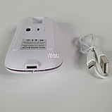 Бездротова миша Bluetooth для ноутбука з ергономічним дизайном DL-15M-White, фото 7