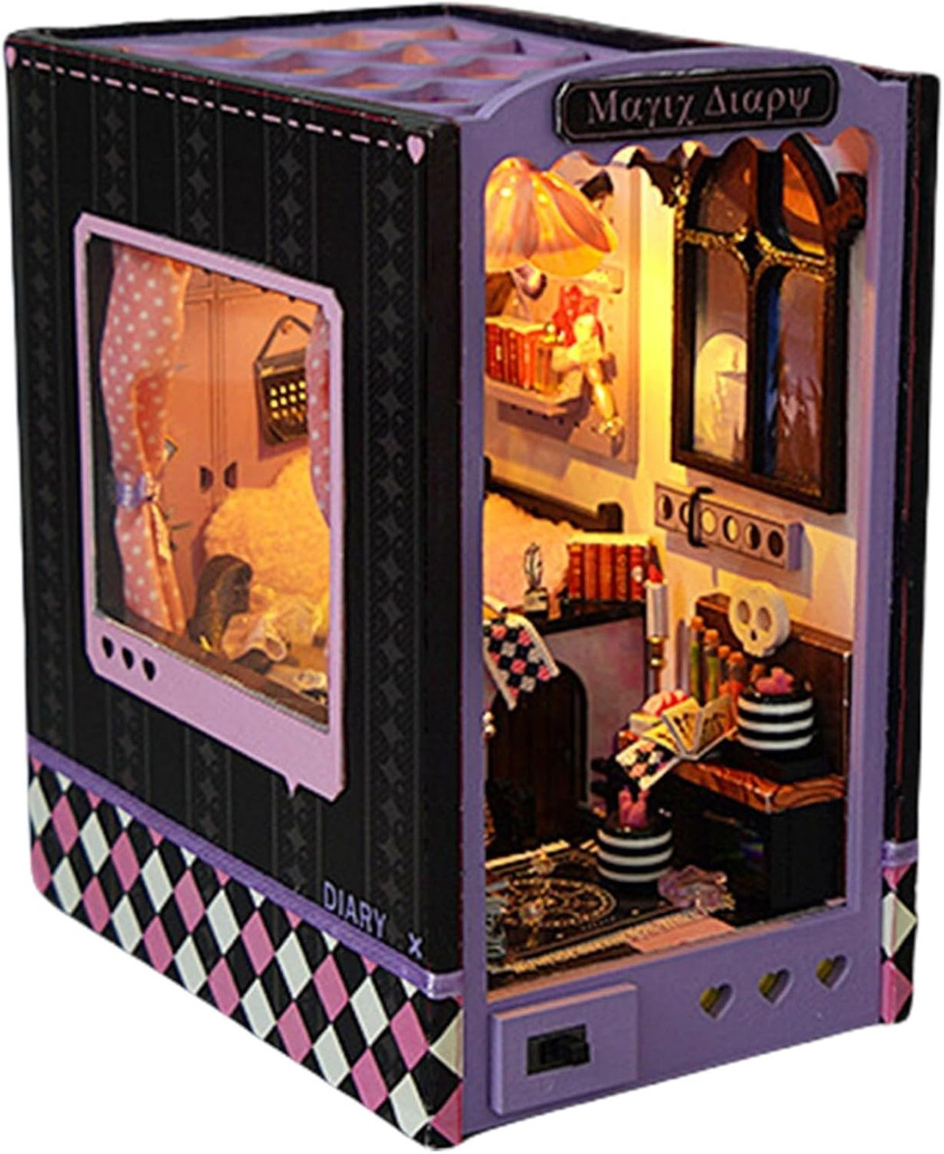 Бук Нук Дім маленької відьми Little Witch Diary DIY Book Nook Kit TL-4 Інтер'єрний конструктор