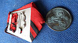 Російська імперія медаль За Хивинский поход Олександр 2  муляж №126, фото 2