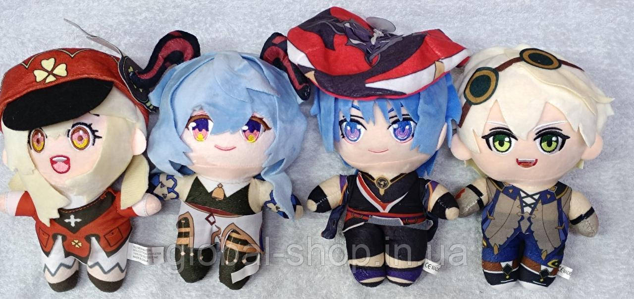 М'яка іграшка Аніме, Аніме, Геншин. Країна, Янь Фей, Нілу, Мона. 20см