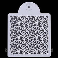 Трафарет для оформлення торта (гнучкий) квадрат