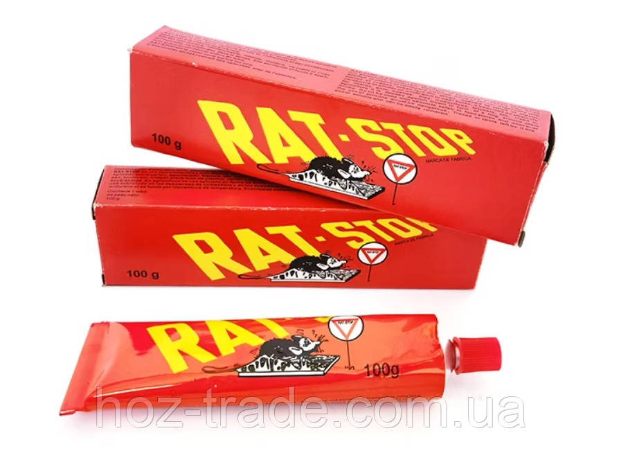 Клей проти гризунів мишей і щурів RAT STOP, фото 1