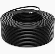 Кабель SOLAR УКРКАБЕЛЬ для сонячних панелей 1х4 мм2 чорний