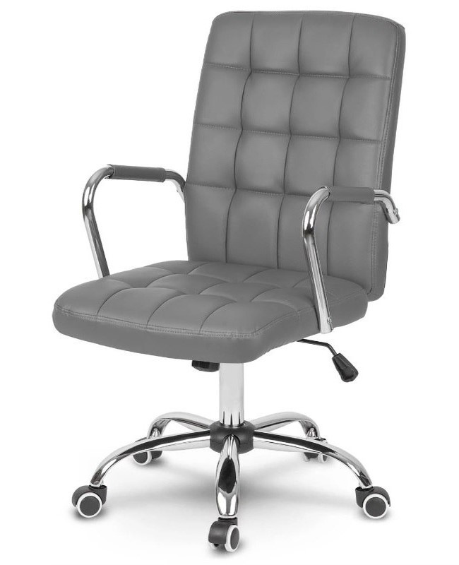 Крісло з екошкіри офісне м'яке Польща, фото 1