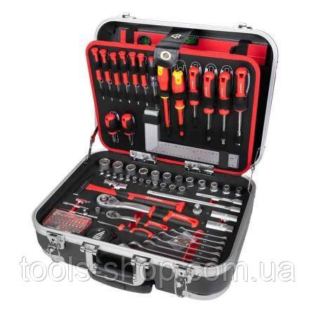 Набір слюсарного інструменту у валізі Holzmann WZK167PRO 167 предметів, фото 1