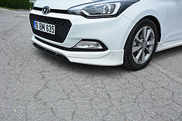 Передня накладка для Hyundai I-20 (2014-2020) Meliset Склопластик