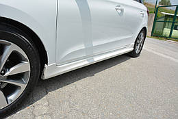 Пороги Meliset для Hyundai I-20 (2014-2020) Склопластик