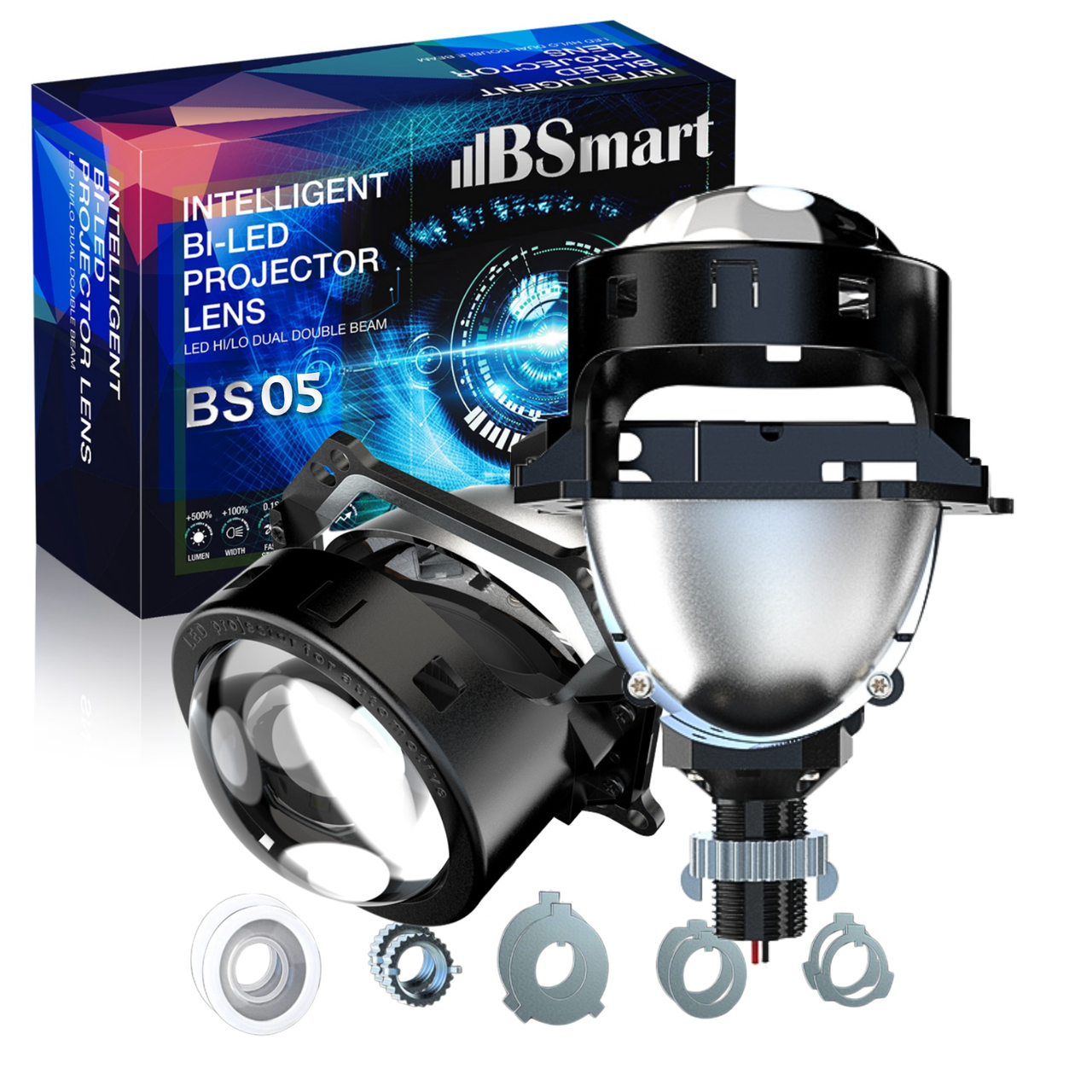 Лінзи Bi-LED BSmart BS05 3.0 A3max model 35Вт 12В 5500К