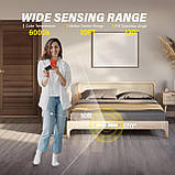 KTEBO Упаковка із 2 шт. 54 світлодіодних датчиків руху для шафи для підлоги, кухонного освітлення, внутрішнього освітлення,, фото 4