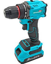 Акумуляторний шуропокрут Grand ДА-20/2 BL PRO (безщітковий мотор 2 А·год 52 Нм кейс), фото 3